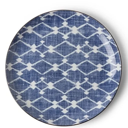 Aizome Hishi 10" Plate