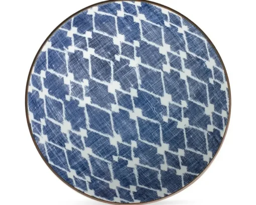 Aizome Hishi 9.75" Serving Bowl