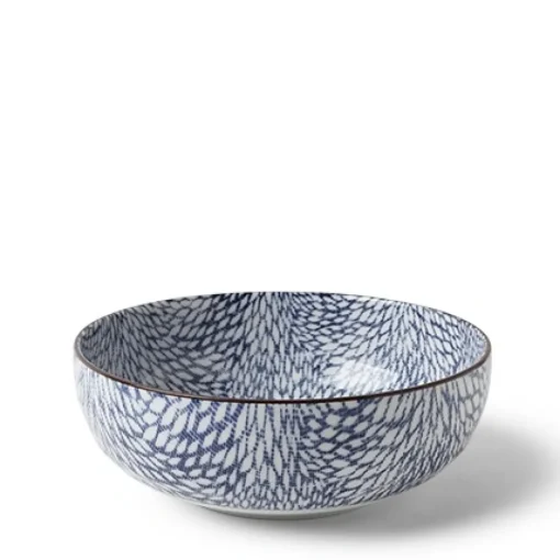 Aizome Mums 7" Bowl