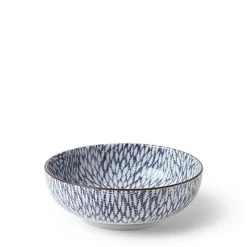 Aizome Mums 5" Shallow Bowl