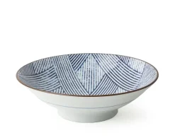 Aizome Shima Ami 9.75" Serving Bowl