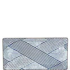 Aizome Shima Rectangle Plate