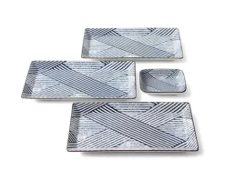 Aizome Shima Rectangle Plate
