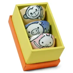 Animal 4.5" Rice Bowl Set