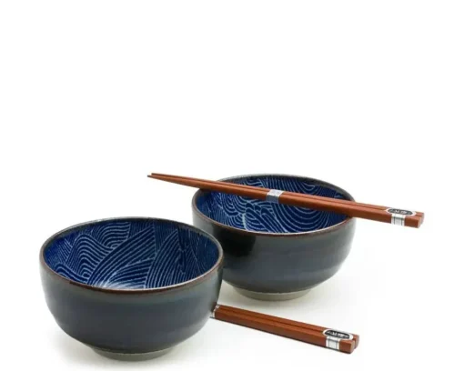 Aranami 5" Bowl For Two Set
