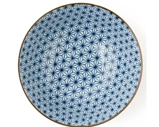 Asanoha Colors 7.25" Bowl - Blue