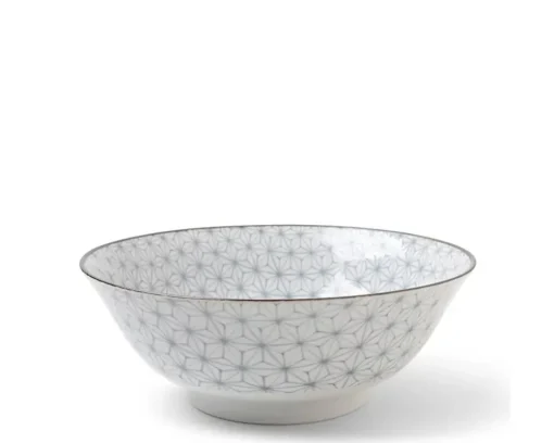 Asanoha Colors 7.25" Bowl - Gray