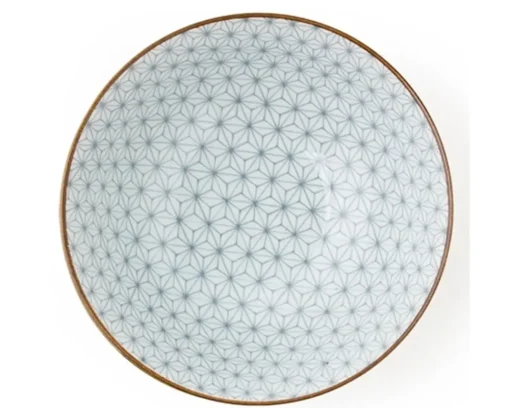 Asanoha Colors 7.25" Bowl - Gray