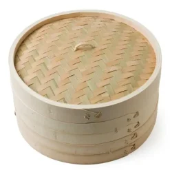 Bamboo Steamer Set 12"