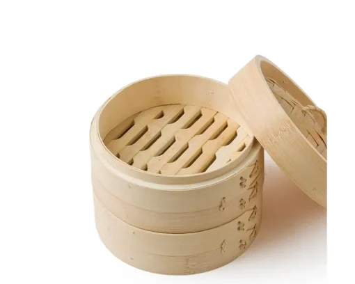 Bamboo Steamer Set 6"