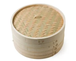 Bamboo Steamer Set 12"