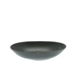 Black Cosmos Bowl Oval 10"