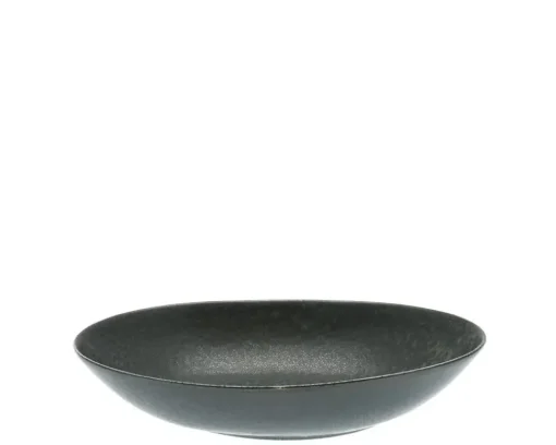 Black Cosmos Bowl Oval 10"