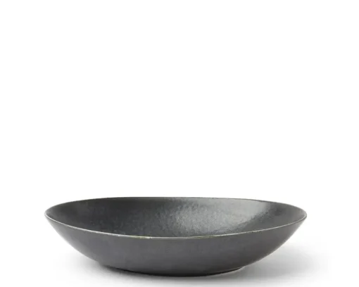 Black Cosmos Bowl Oval 10"