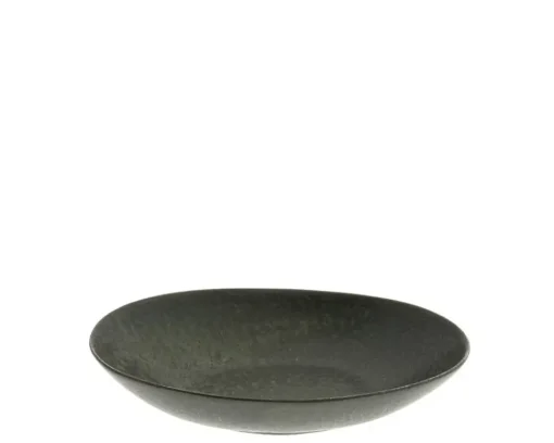 Black Cosmos Bowl Oval 10"