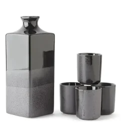 Black Ombre Sake Set