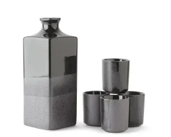 Black Ombre Sake Set