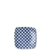 Blue & White Ichimatsu 3.5" Plate