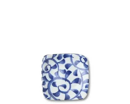 Blue & White Karakusa 3.5" Plate