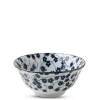 Blue & White Kiku Karakusa 5.75" Bowl