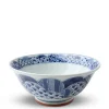 Blue & White Patterns 7.5" Noodle Bowl