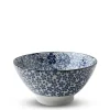 Blue & White Sakura 7" Noodle Bowl
