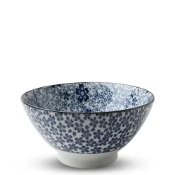 Blue & White Sakura 7" Noodle Bowl