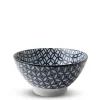 Blue & White Shippou 7" Noodle Bowl