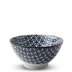 Blue & White Shippou 7" Noodle Bowl