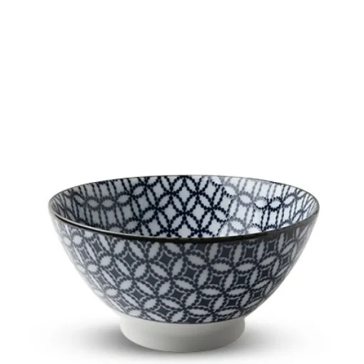 Blue & White Shippou 7" Noodle Bowl