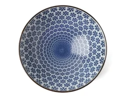 Blue & White Snowflake 9.75