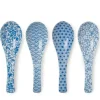 Blue & White Soup Spoon Set