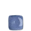 Blue & White Waves 3.5" Plate