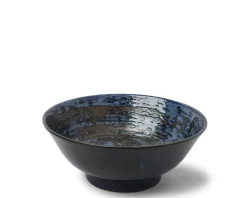 Blue Black Swirl 8.25" Bowl