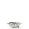 Blue Brown Tokusa 4" Bowl
