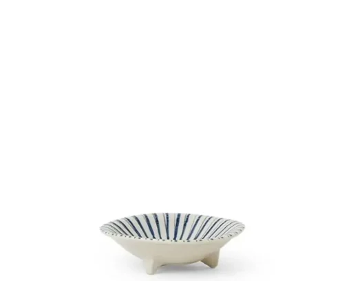 Blue Brown Tokusa 4" Bowl