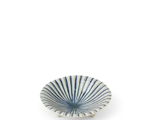 Blue Brown Tokusa 4" Bowl