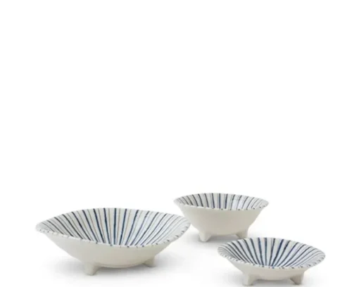 Blue Brown Tokusa 4" Bowl