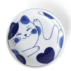 Blue Cats 7.75" Bowl