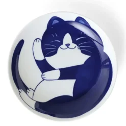 Blue Cats 7.75" Bowl