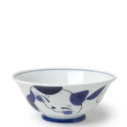 Blue Cats 7.5" Bowl