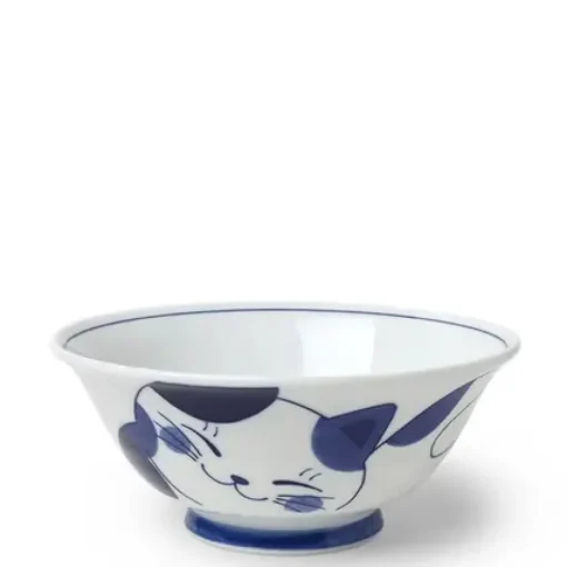 Blue Cats 7.5" Bowl