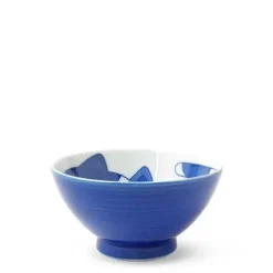 Blue Cats 4.5" Rice Bowl