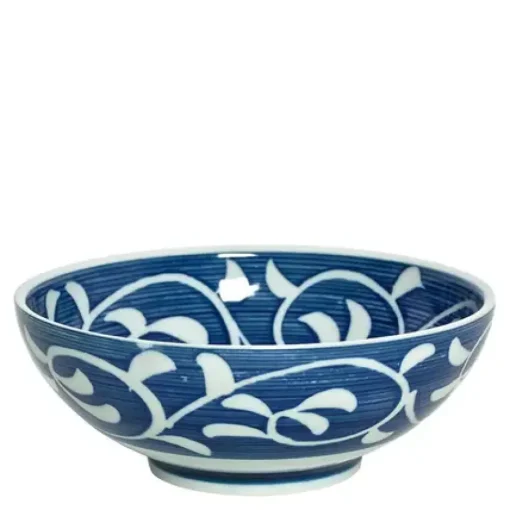 Blue Karakusa 8.25" Bowl