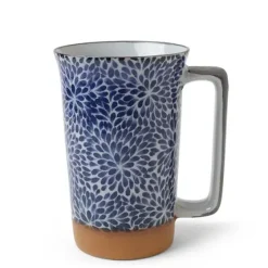Blue Mums 12 Oz. Tall Mug