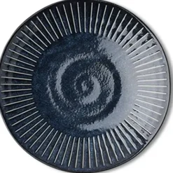 Blue Namako Tokusa 9.75" Plate
