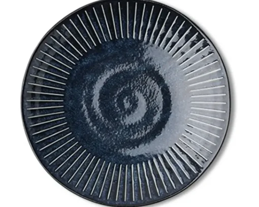 Blue Namako Tokusa 9.75" Plate