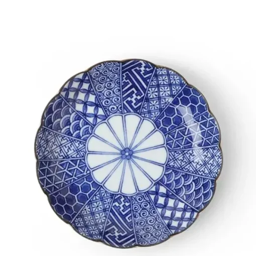 Blue Nishiki 6.25" Plate