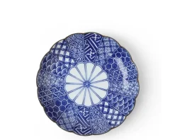 Blue Nishiki 6.25" Plate