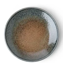 Blue Sand Crackle Dinner Plate 10-1/4"